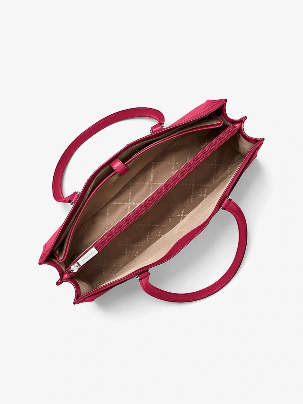 Michael Kors structured leather